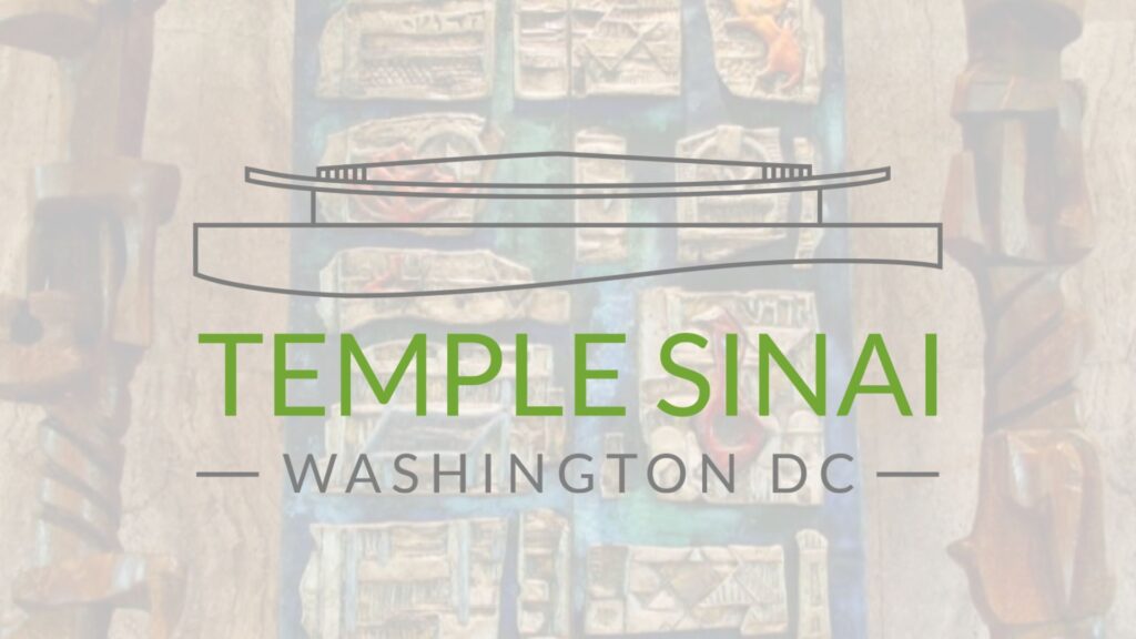 Community Shabbat Service | Temple Sinai - Reform Temple in Washington, DC